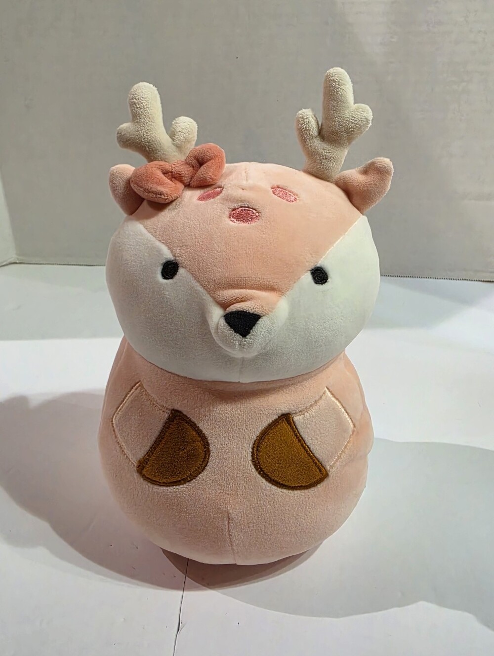 RETIRED Pillowfort Pink Deer Plush - 8" Stuffed Animal - Excellent Condition